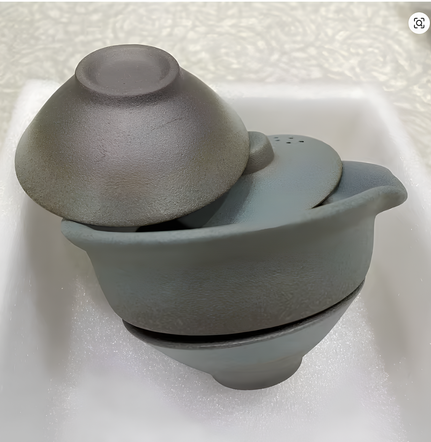 Gaiwan z ceramiki szkliwionej