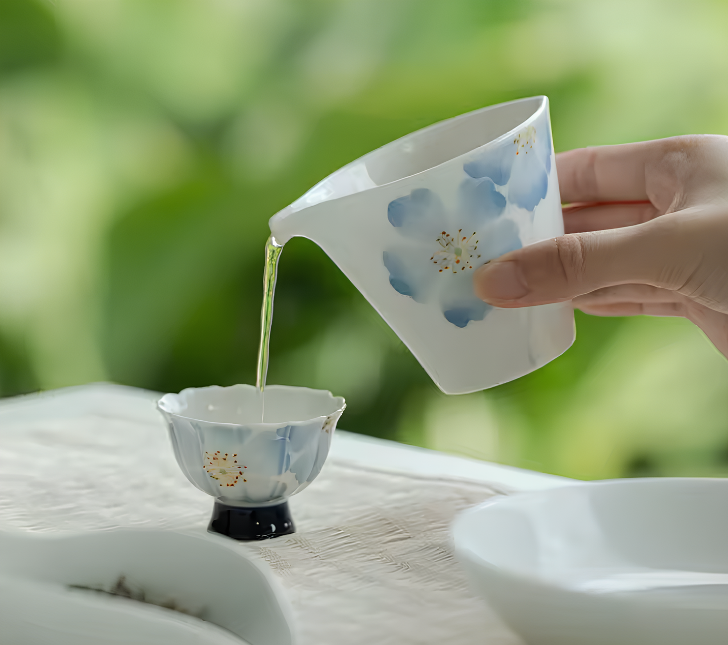 Chahai Ręcznie Malowany Porcelanowy