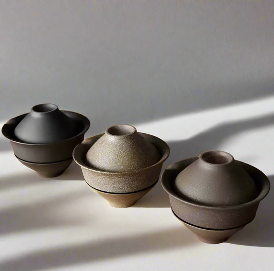 Gaiwan z ceramiki szkliwionej