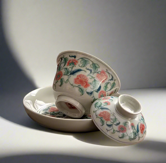 Gaiwan w stylu retro