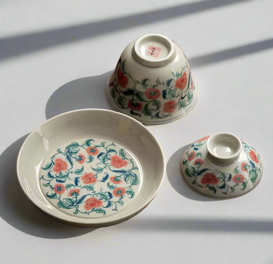 Gaiwan w stylu retro