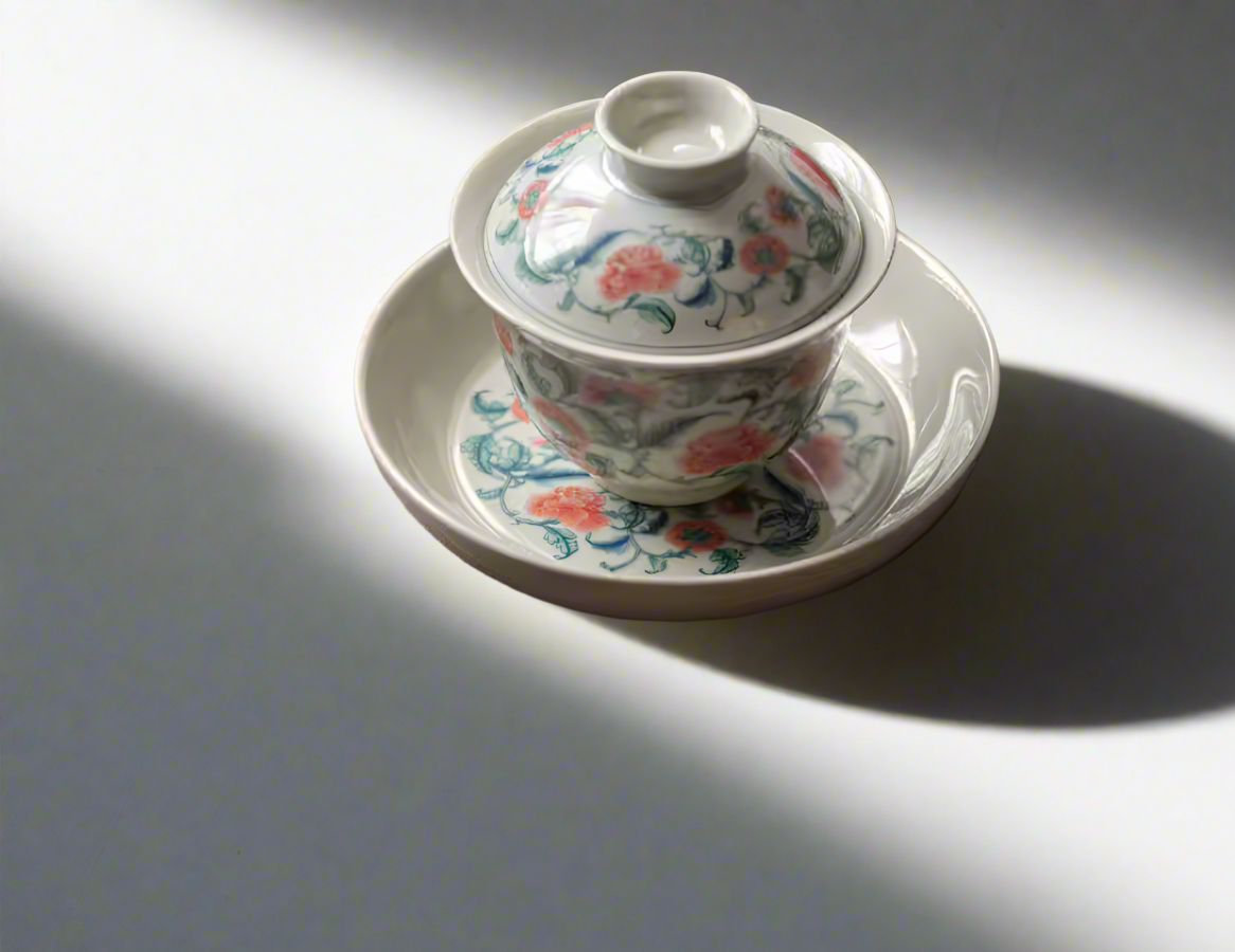 Gaiwan w stylu retro