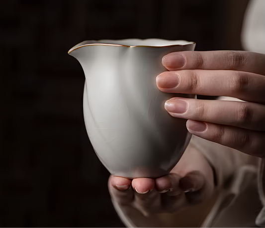 Chahai Ru Kiln Ziarenkowa Glazura