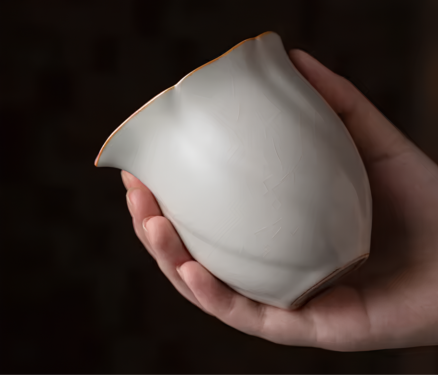 Chahai Ru Kiln Ziarenkowa Glazura
