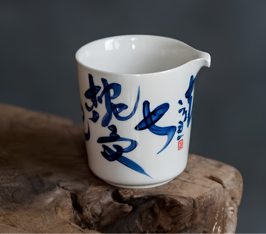 Chahai Ru Kiln z kaligrafią