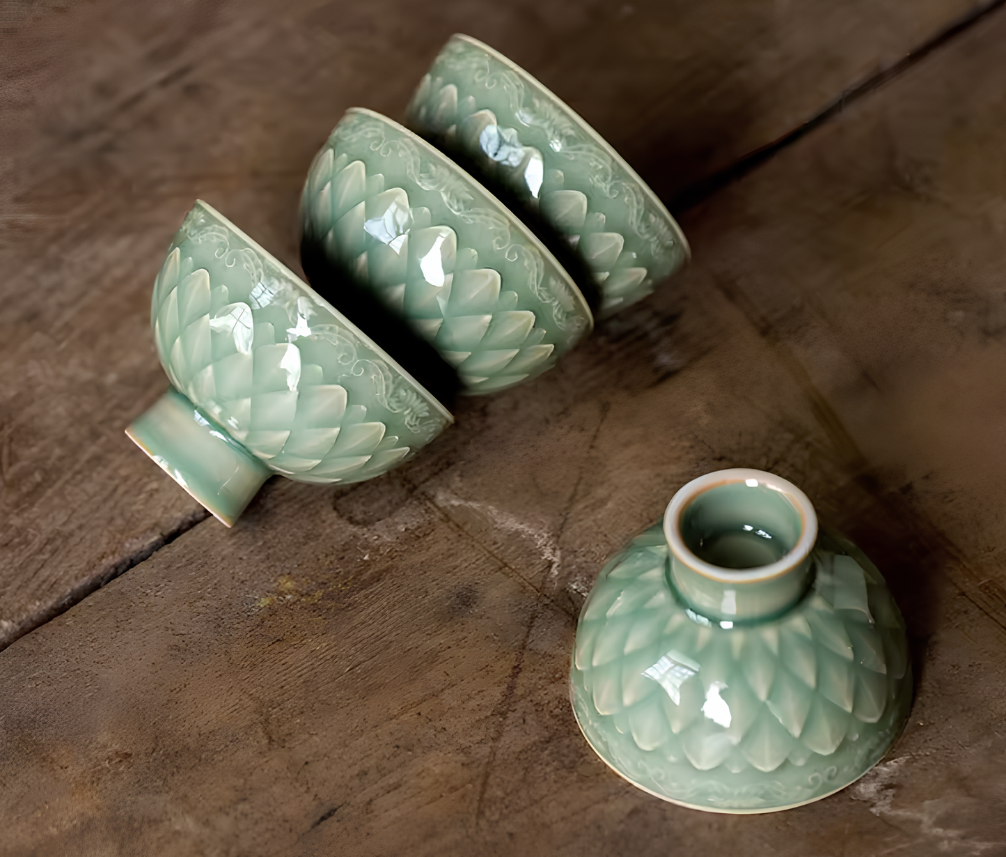 Czarka Celadon Smoczej Skóry