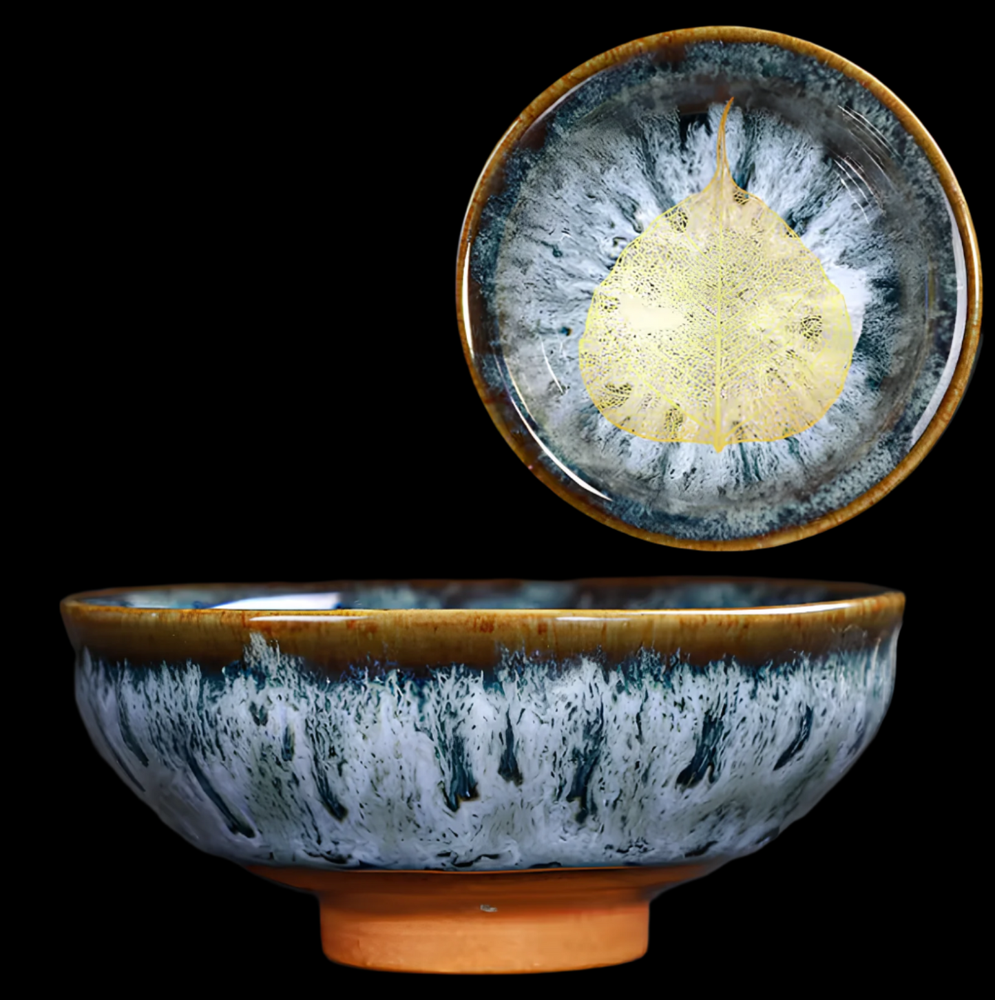 Czarka Liść Porcelanowy