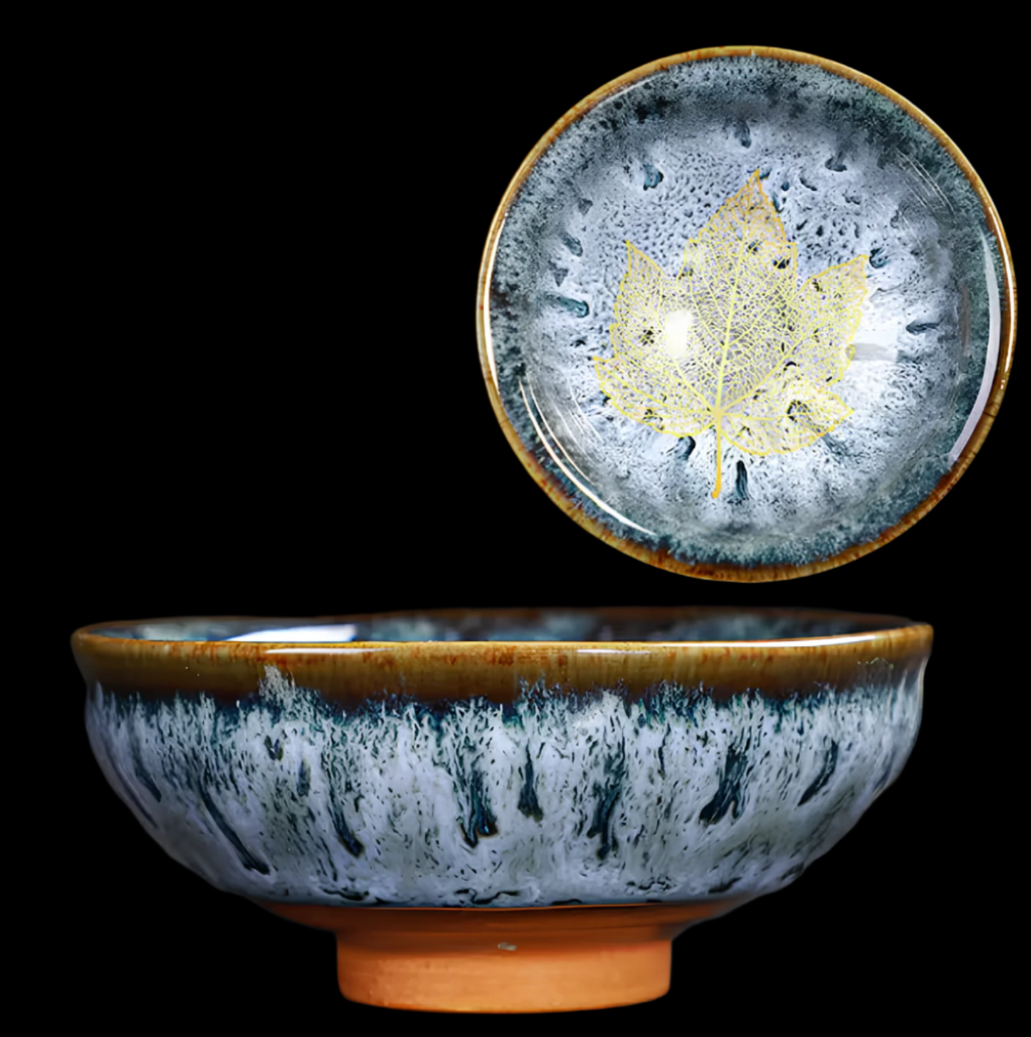 Czarka Liść Porcelanowy