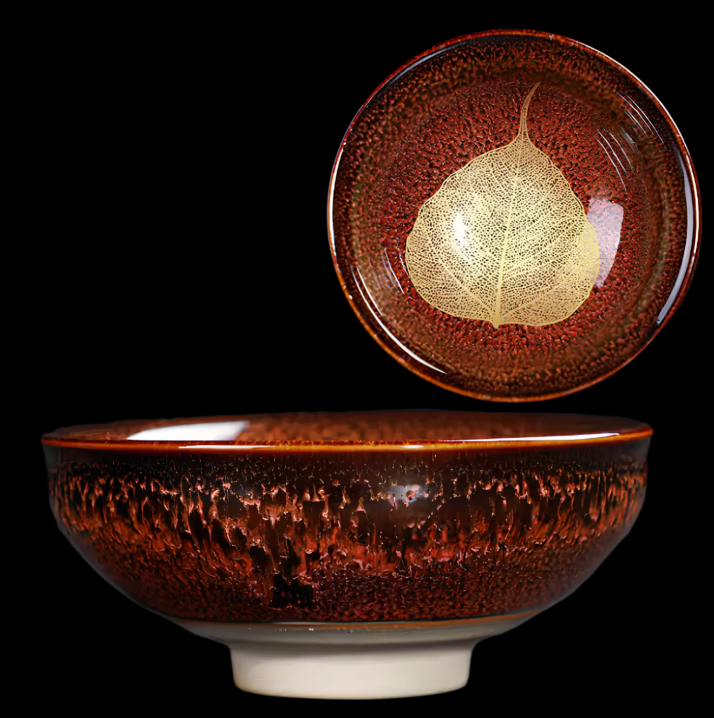 Czarka Liść Porcelanowy