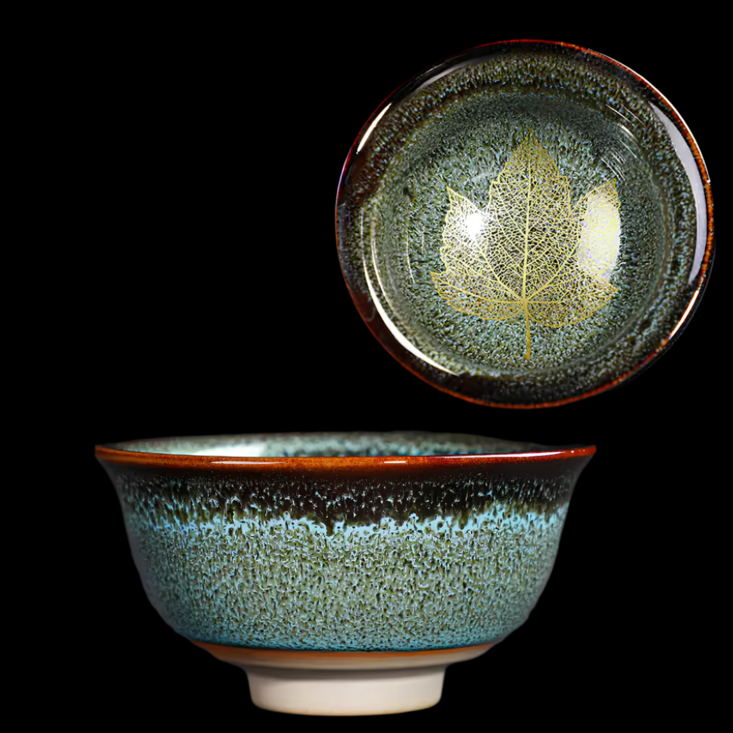 Czarka Liść Porcelanowy