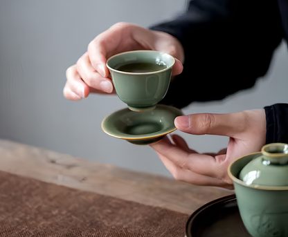 Czarka Yue Celadon - zestaw 2 szt.
