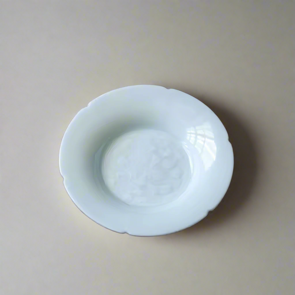 Porcelanowe podstawki z lotosem - 2 szt.