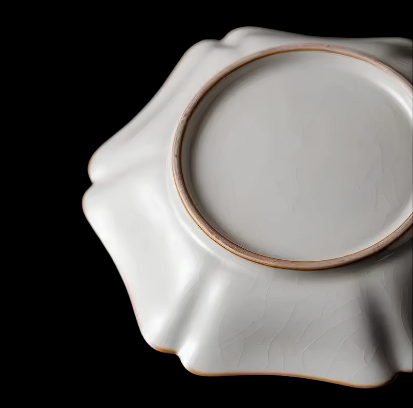 Ceramiczna podstawka pod czajnik w stylu zisha